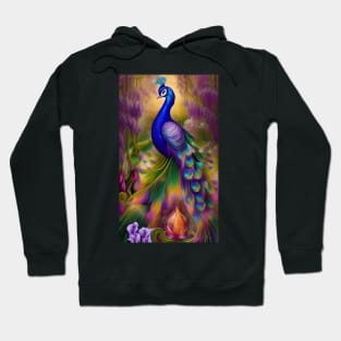 Beautiful Fantasy Peacock Hoodie